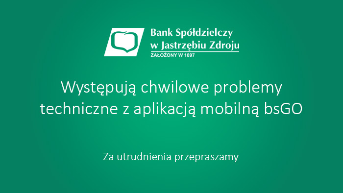 Chwilowe problemy z aplikacją mobilną bsGO