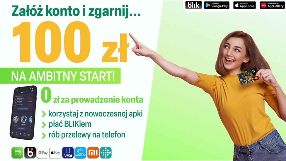 Zgarnij 100 zł na Ambitny Start