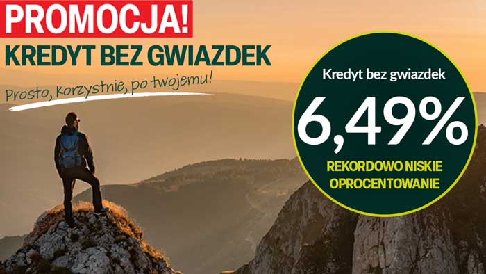 Promocja Kredyt Bez Gwiazdek! 